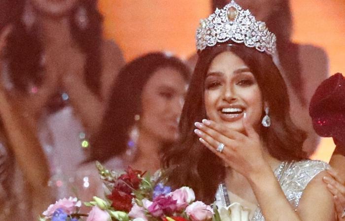 Miss India winner of Miss Universe 2021, Clémence Botino in the top 10